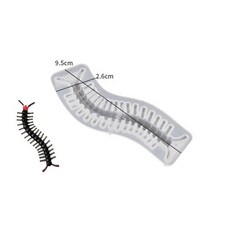 곤충 금형 수제 초콜릿 케이크 장식 거미 지네 전갈 실리콘 수지, 1. 05, 1개