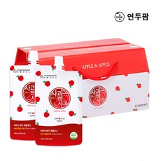 연두팜 NFC 착즙 프리미엄 사과즙 20개입 1박스 100ml, 20개