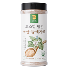 [100% 국산 탈피] 비이츠 고소함 담은 들깨가루, 1개, 200g
