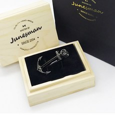 royal goods for+ 커프스 부토니에 바다 닻 넥타이핀 W19C6EA