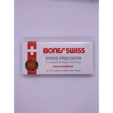 번들 스케이트보드 롤러 세라믹 팩 608 정밀 8 스케이트 베어링 스페이서 와셔 고회전, BONES SWISS