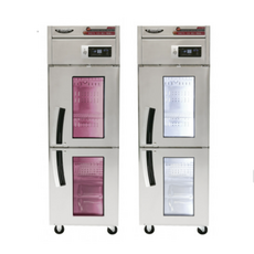라셀르 숙성고 500L 고기냉장고 정육숙성고 25박스 LMP-525DA, 백색