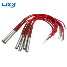LJXH 2개 9mm 30 70mm 원통형 전기 히팅 파이프 관형 히터 SUS 싱글 엔드로드 110V/220V/380V 60W/90W/120W/140W/150W, [01] 110V, [05] 201SUS 150W 9x70mm, 01 110V_05 201SUS 150W 9x70mm