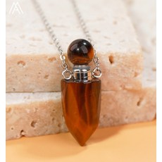 원석향수목걸이