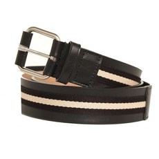 [Bally]발리 벨트 TIANIS-40/710 BLACK/BEIGE / 캐쥬얼벨트
