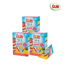 [Dole]후룻팝(애플), 10개, 496ml