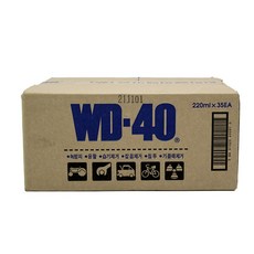 WD-40 220ml 35개입 박스 방청 윤활제 WD40 방청제 더블유디 녹방지제, 35개