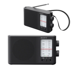  SONY ICF-19 클래식 고성능 FM/AM 라디오 장시간사용 고감도 안테나내장 모던한 디자인 내장스피커 