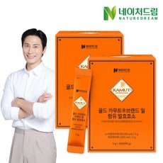 네이처드림 골드 카무트 브랜드밀 함유 발효효소 30p, 90g, 2개