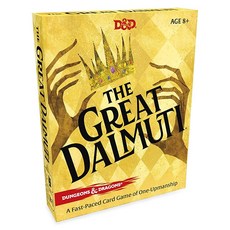 Wizards of the Coast The Great Dalmuti: 던전 앤 드래곤 | D&D 카드 게임(영어 버전) | 4~8명의 플레이어 | 만 8세 이상, Wizards of the Coast, The Grea, 1개