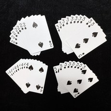 마술도구 같은 카르로 이루어진 카드마술 원 웨이 포싱덱-카드모양랜덤