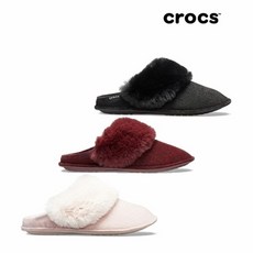크록스 공식 여성 CLASSIC LUXE SLIPPER 3종 택1 19FUWF205394
