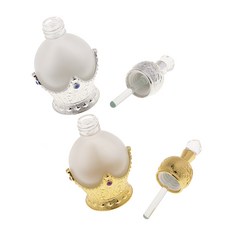 STK2pcs 15ml 빈티지 유리 빈 향수 스프레이 병 분무기 refillable