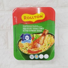 Rollton лапша быстрого приготовления со вкусом острой курицы