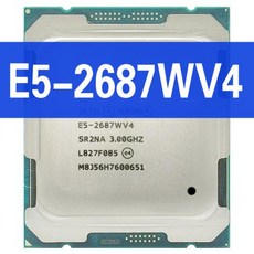 Xeon E5-2687WV4 3.00GHz E5 2687WV4 12 코어 30MB SmartCache CPU E5-2687W V4 A2011-3 TPD 160W Atermiter, [02] CPU