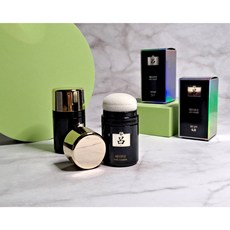 려 헤어쿠션 7g 2종 택1 헤어라인정리 정수리탈모 탈모커버 한방성분, 짙은갈색