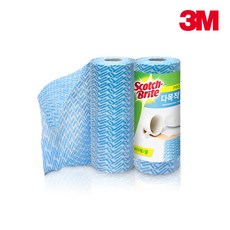 3M 뛰어난 흡수력! 다목적 다회용 롤 행주 40매입, 40개입, 1개