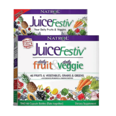Natrol 쥬스페스티브 과일과 채소 60+60캡슐