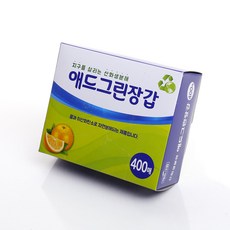 애드그린 위생장갑 400p, 1개