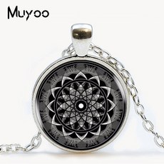 유리팬던트목걸이