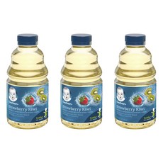 거버 워터 앤 프루트 블렌드 베버리지 어린이 과일야채주스 946ml, 3개, 딸기 + 키위(Strawberry + Kiwi)