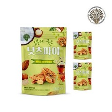 코코넛 넛츠파이 마카다미아 180g 3봉총 540g, 6개