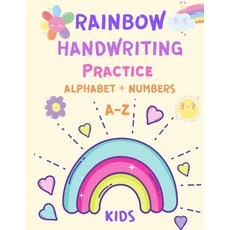 Rainbow Handwriting Practice Alphabet and Numbers: Learn to Write Letters and Numbers Workbook: Hand... Paperback, Milestone Publish, English, 9789808819779