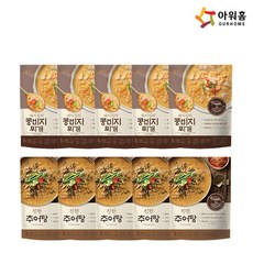 아워홈 콩비지찌개5 + 추어탕5 (총10개), 10개