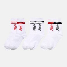 플레이언 BASIC CREW SOCKS 3SET 158098