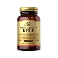 솔가 노스 아틀란틱 켈프 200mcg 250 타블렛 Solgar Kelp 200 mcg 250 Tabs, 250정, 1개