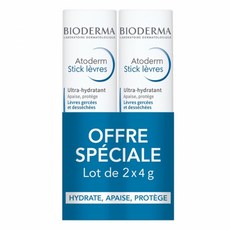 바이오더마 아토덤 스틱 레브르 립밤 4g x 2개 세트, 1개, 8g