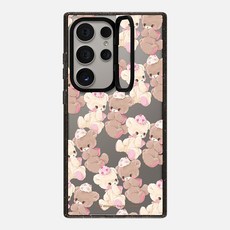 케이스티파이 CASETiFY 갤럭시 S24 울트라 임팩트 링 스탠드 케이스 Vanilla&Cocoa Black