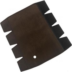 프렌치 혼 가죽 케이스 보호 쿠션 교체용 패드 핸들 핸드 브라운, Brown, 15.5x15.5x0.2cm, Brown