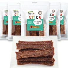 멍도락 국내산 소고기오트밀스틱 면역력 피부건강도움 고급수제간식, 5개, 70g 5개, 70g