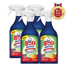 맥스프레쉬 주방용 세정제 500ml X 4개, 없음