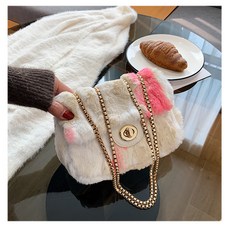 IT트렌드 겨울 가을 소프트레더 여성 지갑 INS 단 어깨 핸드폰