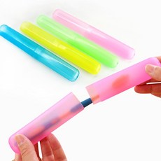 디더블유몰 휴대용 여행용 칫솔 치약 통 케이스 4p 세트, 없음, 4개