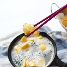 실리콘 젓가락, 실리콘 요리젓가락 (그레이), 1개
