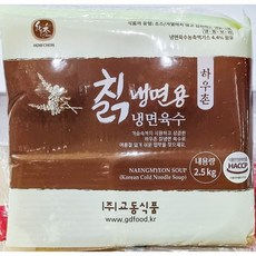 하우촌 칡냉면육수, 2.5kg, 4개