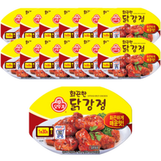 오뚜기 화끈한 닭강정, 180g, 180개