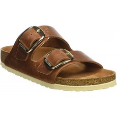 BIRKENSTOCK 여성 샌들 애리조나 Pelle Marrone Antico의 빅 버클-프리미엄 36 ()-5-5½ (미국) 브라운