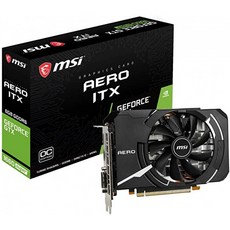 MSI GeForce GTX 1660 SUPER AERO ITX OC그래픽 보드 VD7112, 단일상품