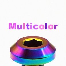 오토바이 티타늄 나사 DIY 디스크 브레이크 로터 켈리퍼 육각 Ti 볼트 패스너 M6 M8 1, 1개