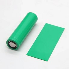 전선보호덮개 21700 리포 배터리 랩 PVC 열 수축 튜브 절연 필름 보호 커버 케이스 팩 슬리빙 78x36mm 프리컷 25 2000 개, [07] green, [01] 25 pieces, 1개