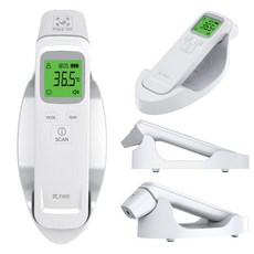 파이시스 비접촉 듀얼 체온계(귀 이마 겸용) 국산 PISIS-707 거치대포함, 1개