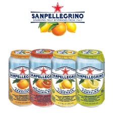 산펠레그리노 ((캔))음료종 (옵션에서종류선택), 리모네타(24캔), 24개, 330ml