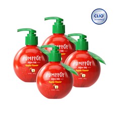 크리오 [크리오] 펌프팝 저불소 어린이 펌핑치약 사과향 300g 2개입 x2개, 1
