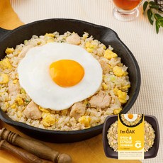 [아임닭] 맛있는 닭가슴살 간장계란볶음밥 도시락, 12팩