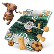  강아지 노즈워크 축구장 디자인 스니핑 매트 분리불안 훈련 강아지 장난감 