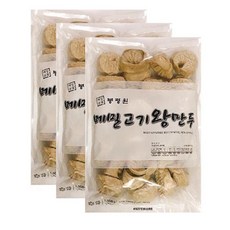 봉평 메밀 고기 왕만두 1.5kgx2봉(60gx50개)업소전문용, 1개, 1.5kg